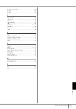 Preview for 191 page of Yamaha PORTATONE PSR-OR700 Owner'S Manual