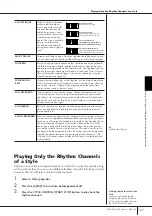 Preview for 107 page of Yamaha Portatone PSR-S700 Owner'S Manual