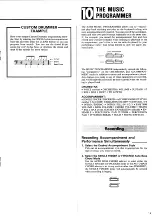 Предварительный просмотр 17 страницы Yamaha Portatone X3500 Owner'S Manual