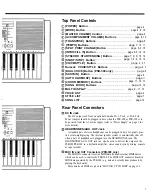 Предварительный просмотр 5 страницы Yamaha PortaTone Owner'S Manual