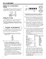 Предварительный просмотр 12 страницы Yamaha PortaTone Owner'S Manual