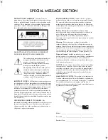 Предварительный просмотр 3 страницы Yamaha Pro IV Series Operating Manual