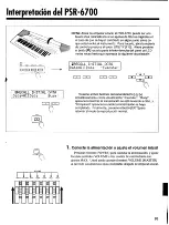 Preview for 11 page of Yamaha Protatone PSR-6700 (Spanish) Para Empezar