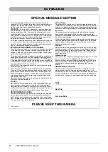 Preview for 2 page of Yamaha PSR-A3000 Owner'S Manual