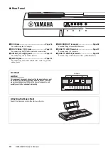 Preview for 14 page of Yamaha PSR-A3000 Owner'S Manual