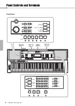 Preview for 8 page of Yamaha PSR-A350 Owner'S Manual