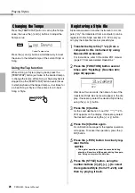 Preview for 26 page of Yamaha PSR-A350 Owner'S Manual