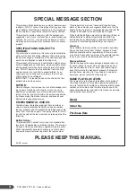 Предварительный просмотр 2 страницы Yamaha PSR - E203 Owner'S Manual