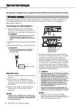 Предварительный просмотр 8 страницы Yamaha PSR-E233 Owner'S Manual