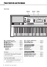 Preview for 8 page of Yamaha PSR-E243 Owner'S Manual