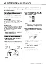 Preview for 23 page of Yamaha PSR-E243 Owner'S Manual