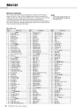 Preview for 34 page of Yamaha PSR-E253 Owner'S Manual