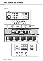 Preview for 10 page of Yamaha PSR-E353 Owner'S Manual