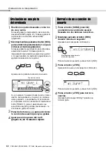 Предварительный просмотр 42 страницы Yamaha PSR E363 Owner'S Manual