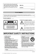 Preview for 4 page of Yamaha PSR-E363 Owner'S Manual