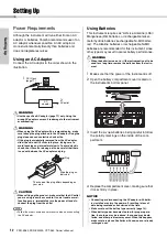 Preview for 12 page of Yamaha PSR-E363 Owner'S Manual