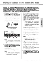 Preview for 21 page of Yamaha PSR-E363 Owner'S Manual