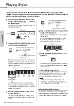 Preview for 22 page of Yamaha PSR-E363 Owner'S Manual