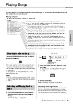 Preview for 27 page of Yamaha PSR-E363 Owner'S Manual