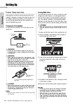 Предварительный просмотр 12 страницы Yamaha PSR-E373 Owner'S Manual