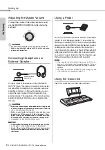 Предварительный просмотр 14 страницы Yamaha PSR-E373 Owner'S Manual