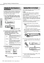 Предварительный просмотр 18 страницы Yamaha PSR-E373 Owner'S Manual