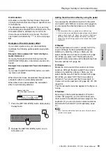 Предварительный просмотр 19 страницы Yamaha PSR-E373 Owner'S Manual