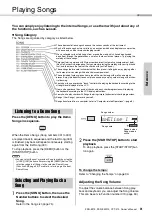 Предварительный просмотр 31 страницы Yamaha PSR-E373 Owner'S Manual