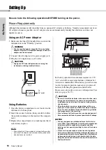 Preview for 10 page of Yamaha PSR-E423 Owner'S Manual