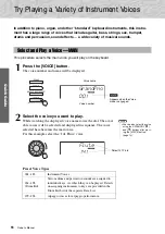 Предварительный просмотр 16 страницы Yamaha PSR-E423 Owner'S Manual