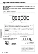 Предварительный просмотр 60 страницы Yamaha PSR-E423 Owner'S Manual