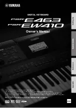 Yamaha PSR-E463 Owner'S Manual preview