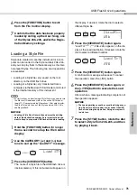 Preview for 75 page of Yamaha PSR-E463 Owner'S Manual