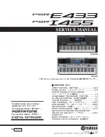 Preview for 1 page of Yamaha PSR-EE433 Manual