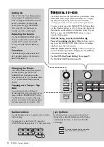 Preview for 6 page of Yamaha PSR-F50 Owner'S Manual