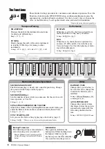 Preview for 8 page of Yamaha PSR-F50 Owner'S Manual