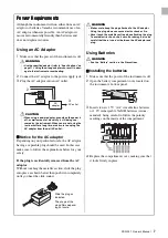 Preview for 7 page of Yamaha psr-F51 Owner'S Manual