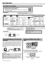 Preview for 6 page of Yamaha PSR-F52 Owner'S Manual