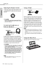 Preview for 14 page of Yamaha PSR-I300 Owner'S Manual