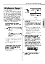 Preview for 21 page of Yamaha PSR-I300 Owner'S Manual