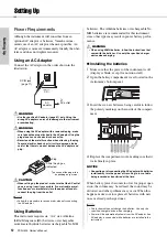 Предварительный просмотр 12 страницы Yamaha PSR-I400 Owner'S Manual