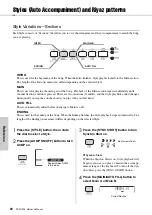 Предварительный просмотр 40 страницы Yamaha PSR-I400 Owner'S Manual