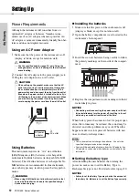 Preview for 12 page of Yamaha PSR-I455 Owner'S Manual