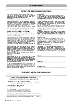 Предварительный просмотр 2 страницы Yamaha PSR-I500 Owner'S Manual