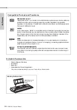 Предварительный просмотр 10 страницы Yamaha PSR-I500 Owner'S Manual