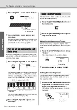 Предварительный просмотр 20 страницы Yamaha PSR-I500 Owner'S Manual