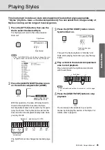 Предварительный просмотр 25 страницы Yamaha PSR-I500 Owner'S Manual