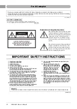 Preview for 4 page of Yamaha PSR-S670 Owner'S Manual