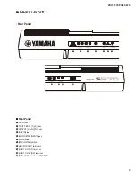 Preview for 5 page of Yamaha PSR-S770 Service Manual