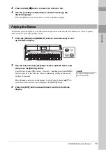 Предварительный просмотр 17 страницы Yamaha PSR-SX600 Owner'S Manual